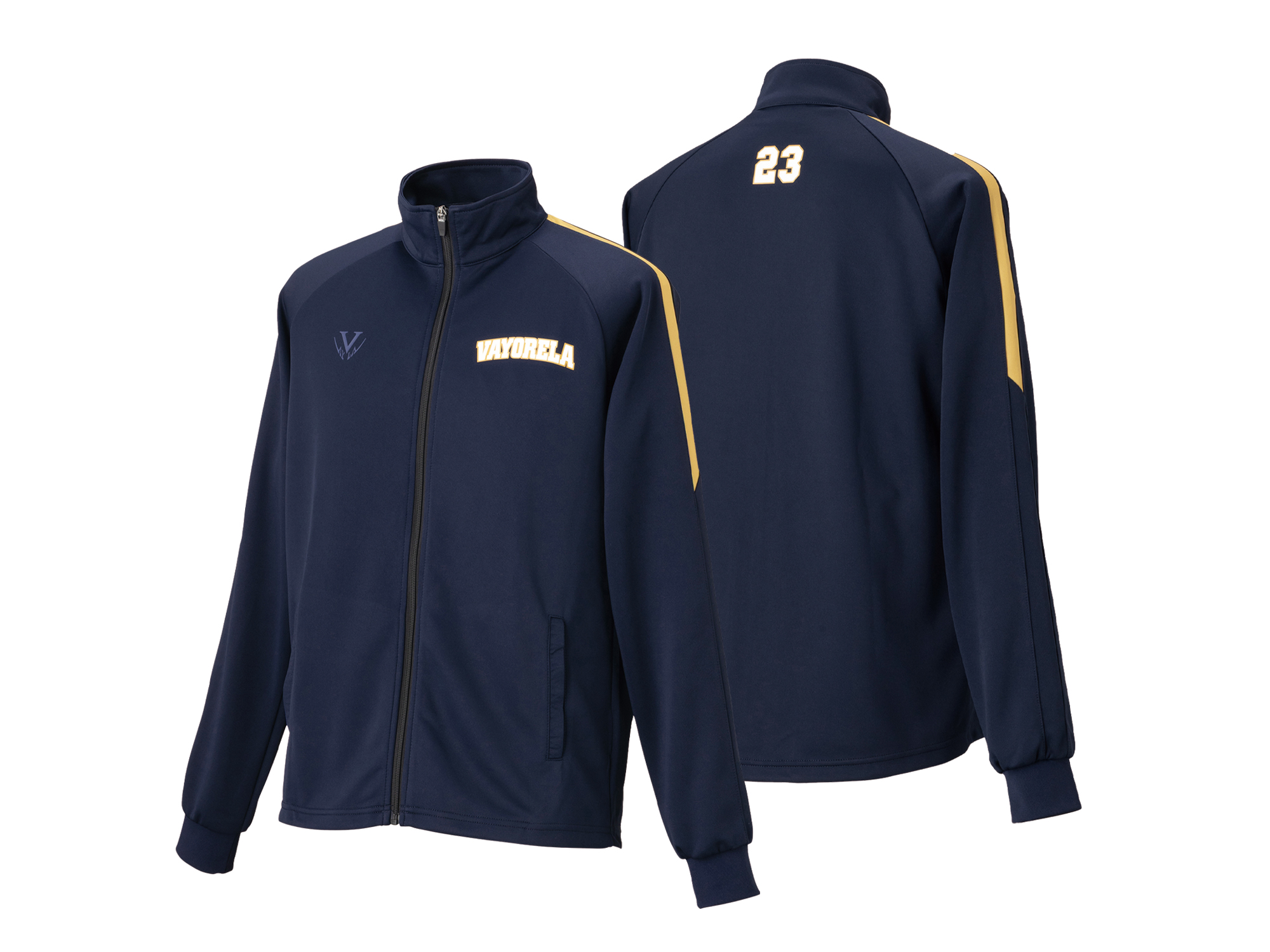 トレーニングジャージ ( ジャケット裾ラウンド) 写真1