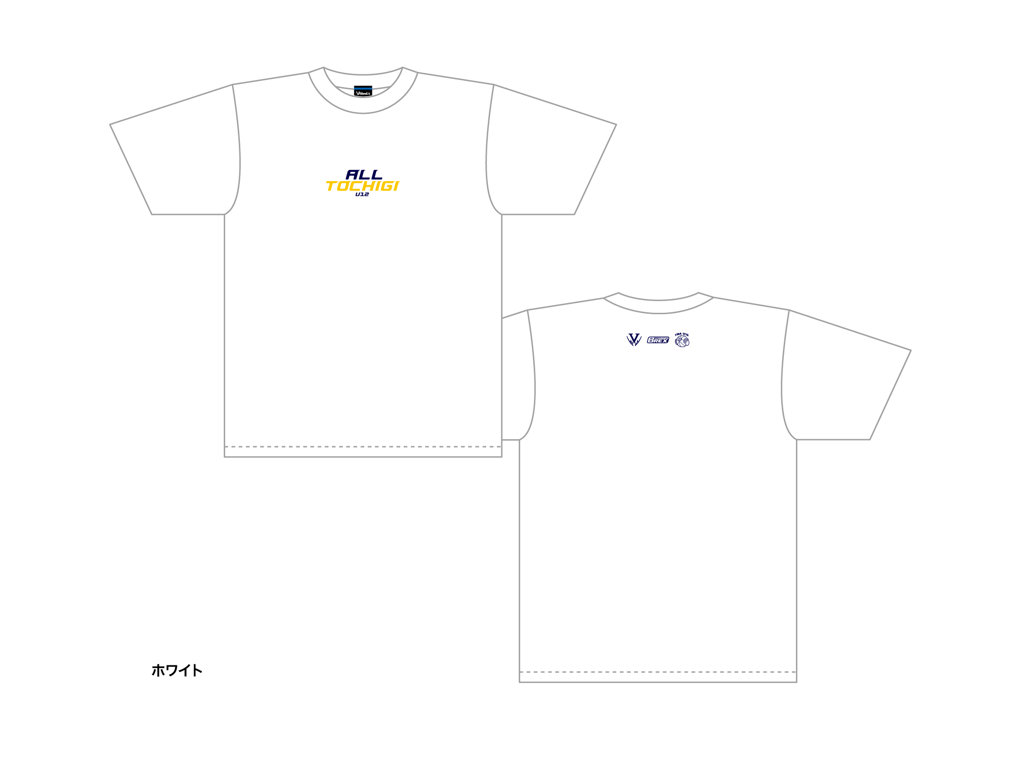 2024 栃木県U12 シーズン記念ウェア 混紡Tシャツ 写真2