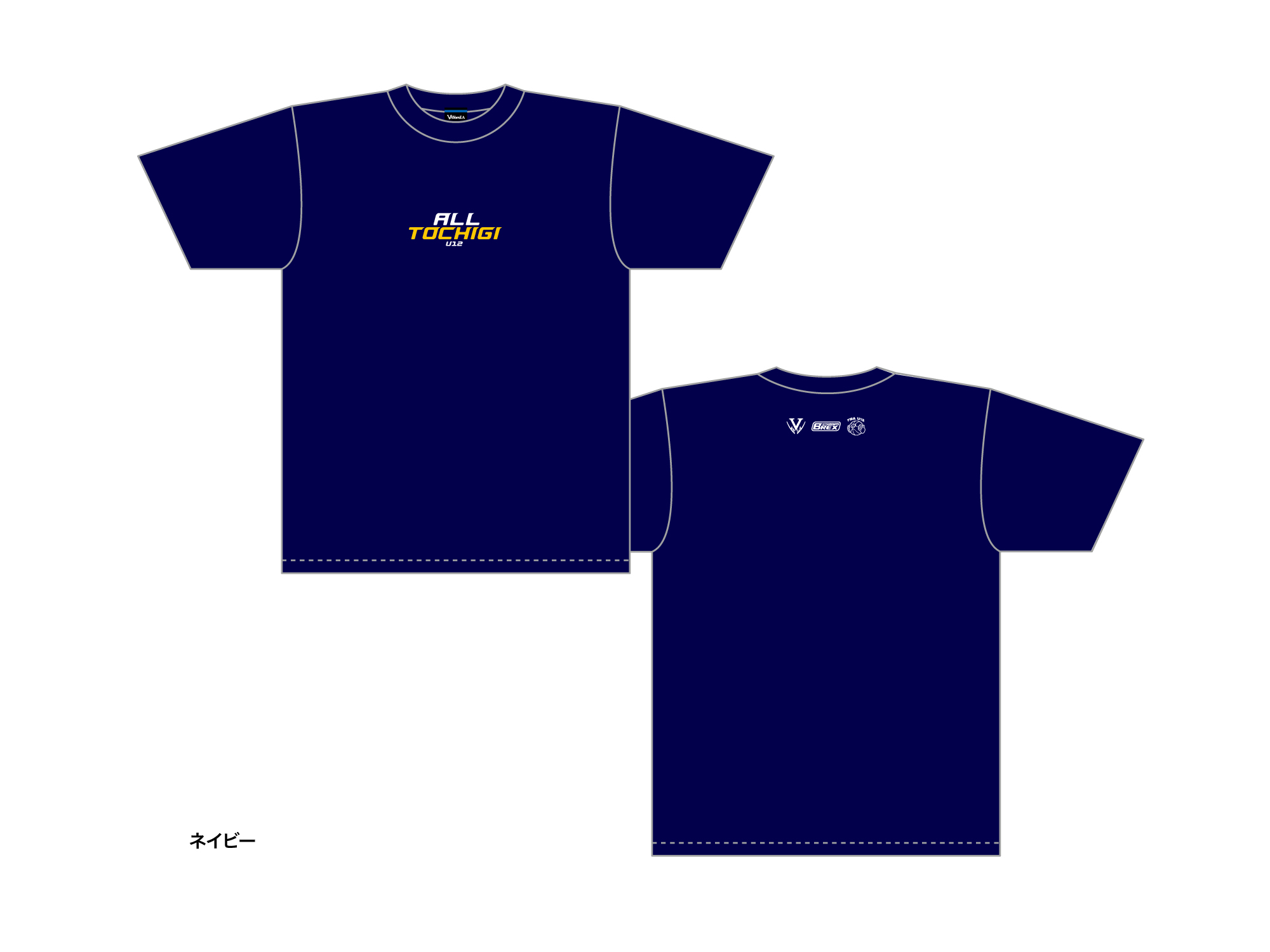 2024 栃木県U12 シーズン記念ウェア 混紡Tシャツ 写真3