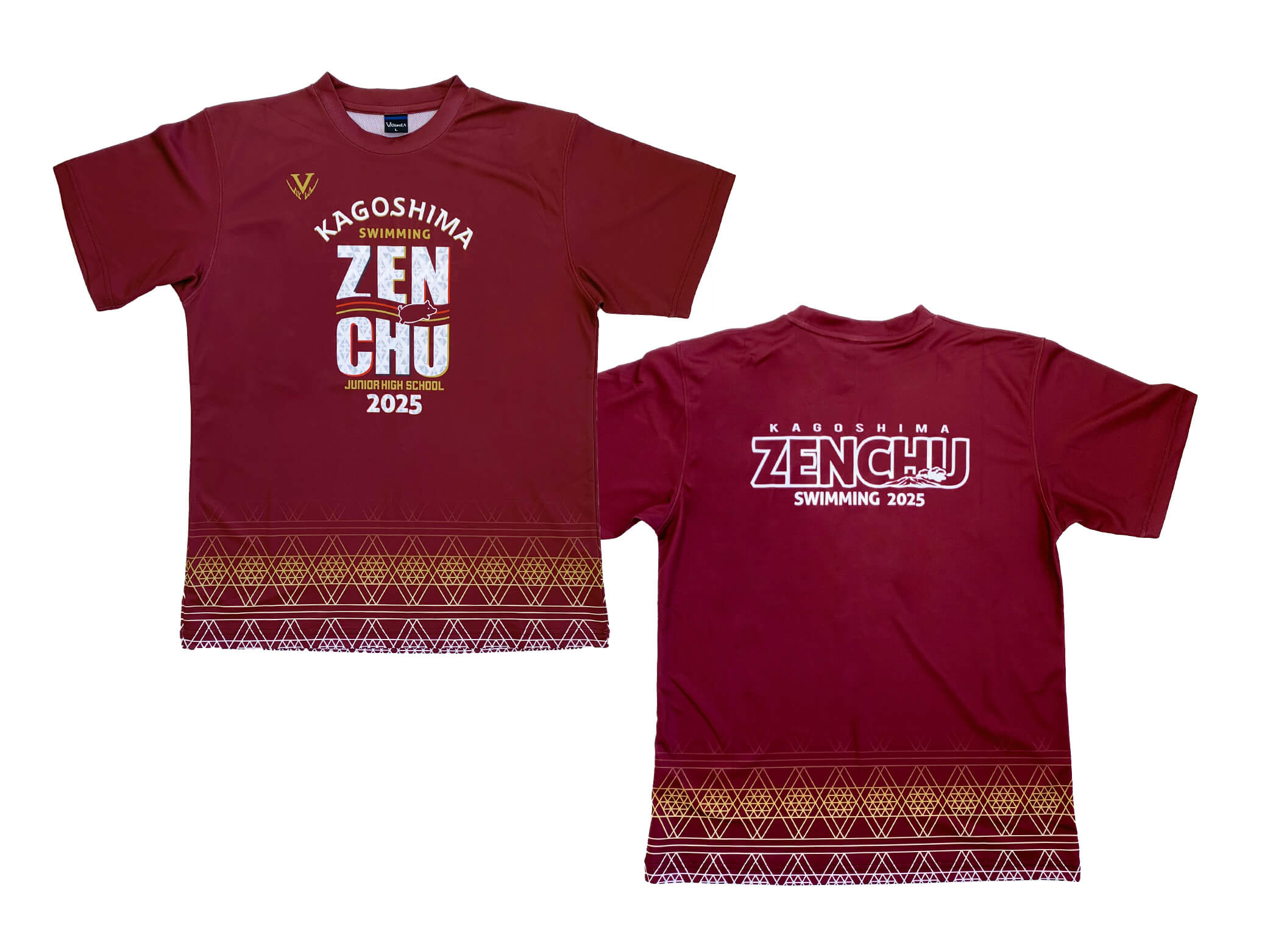 令和7年度全国中学校体育大会記念Tシャツ【水泳】 写真3