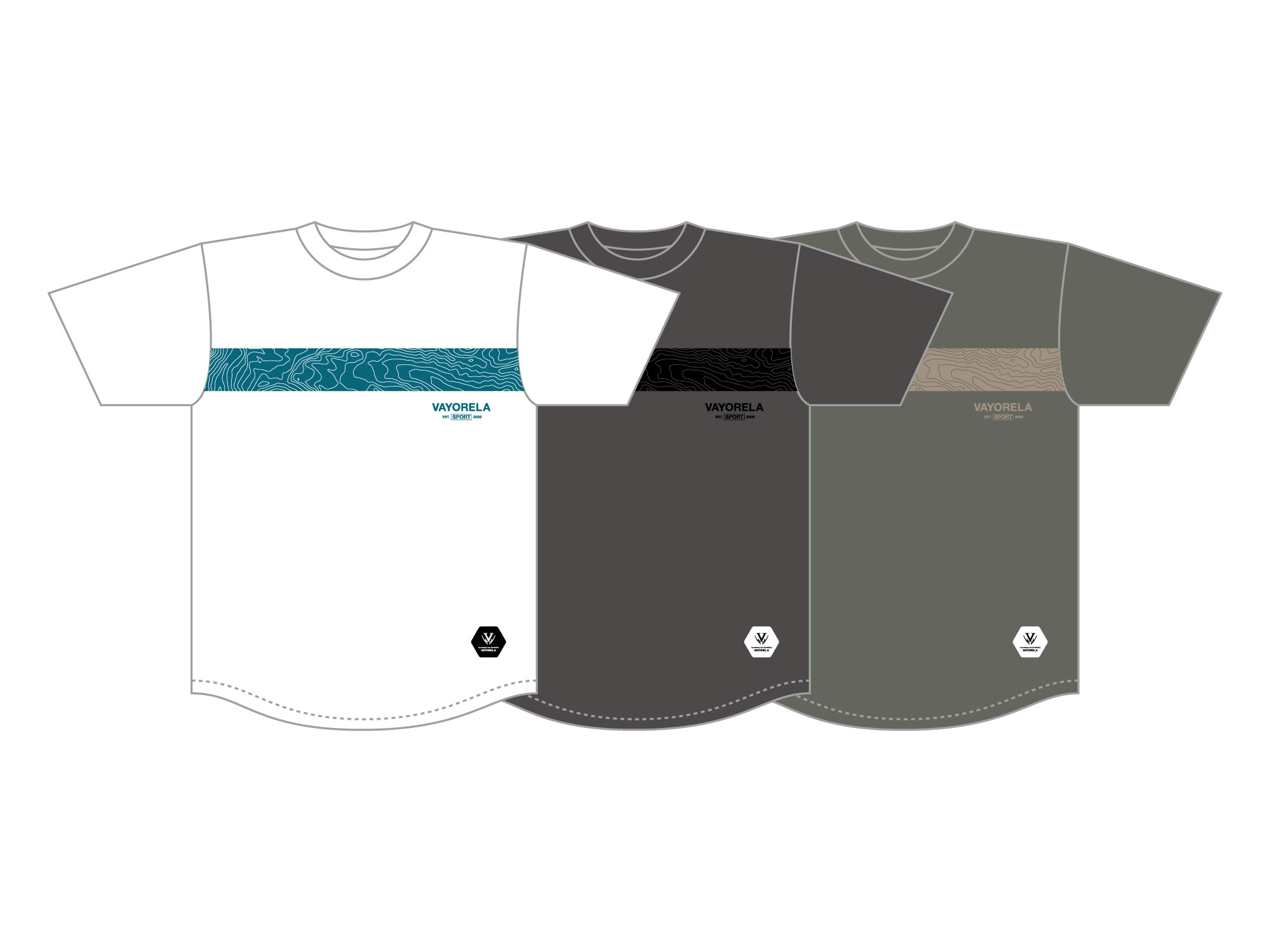 レベルラインＴシャツ 写真3