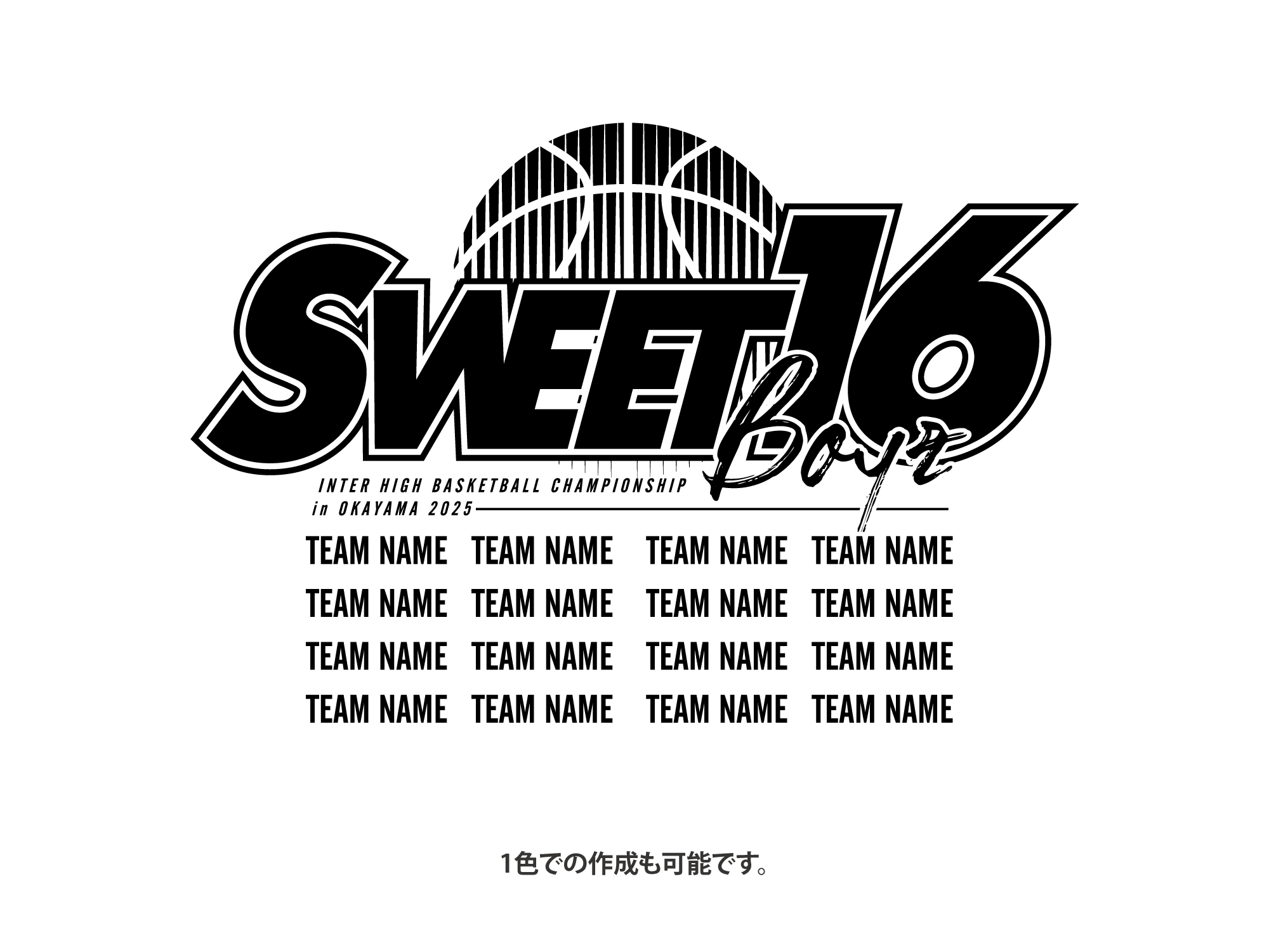 SWEET 16 Tシャツ男子 写真3