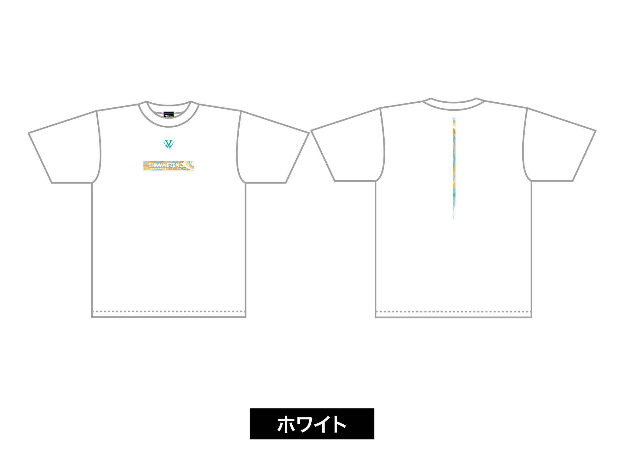 マーブルロゴTシャツ 写真2