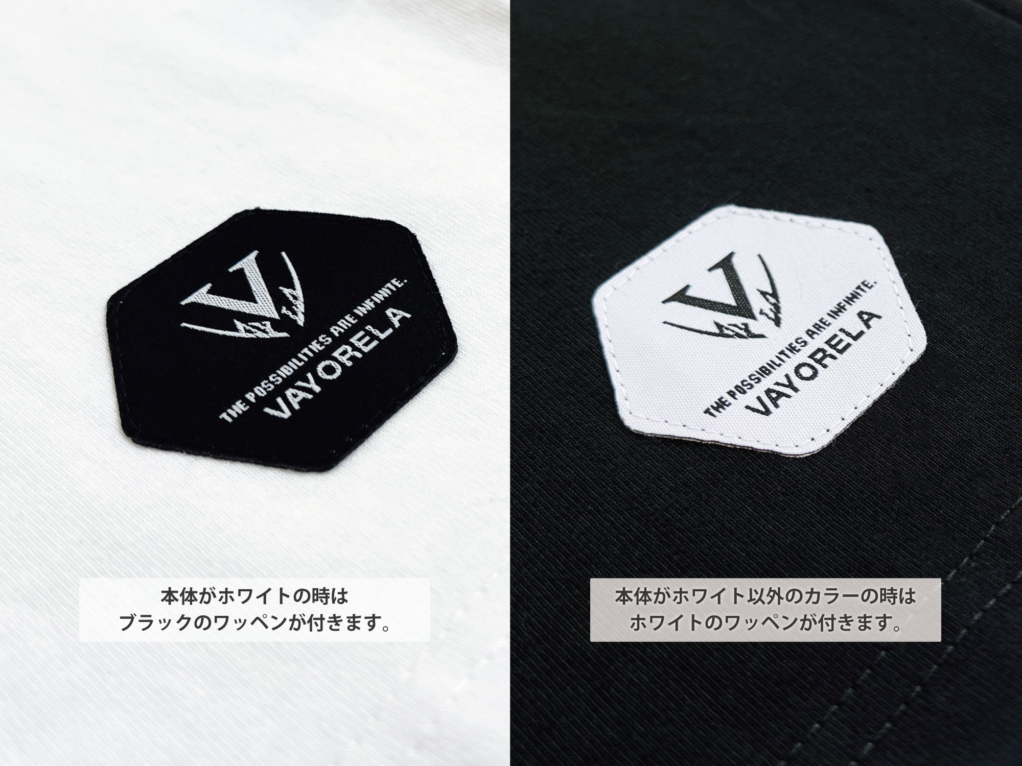 コットン フロントロゴTシャツ 写真4