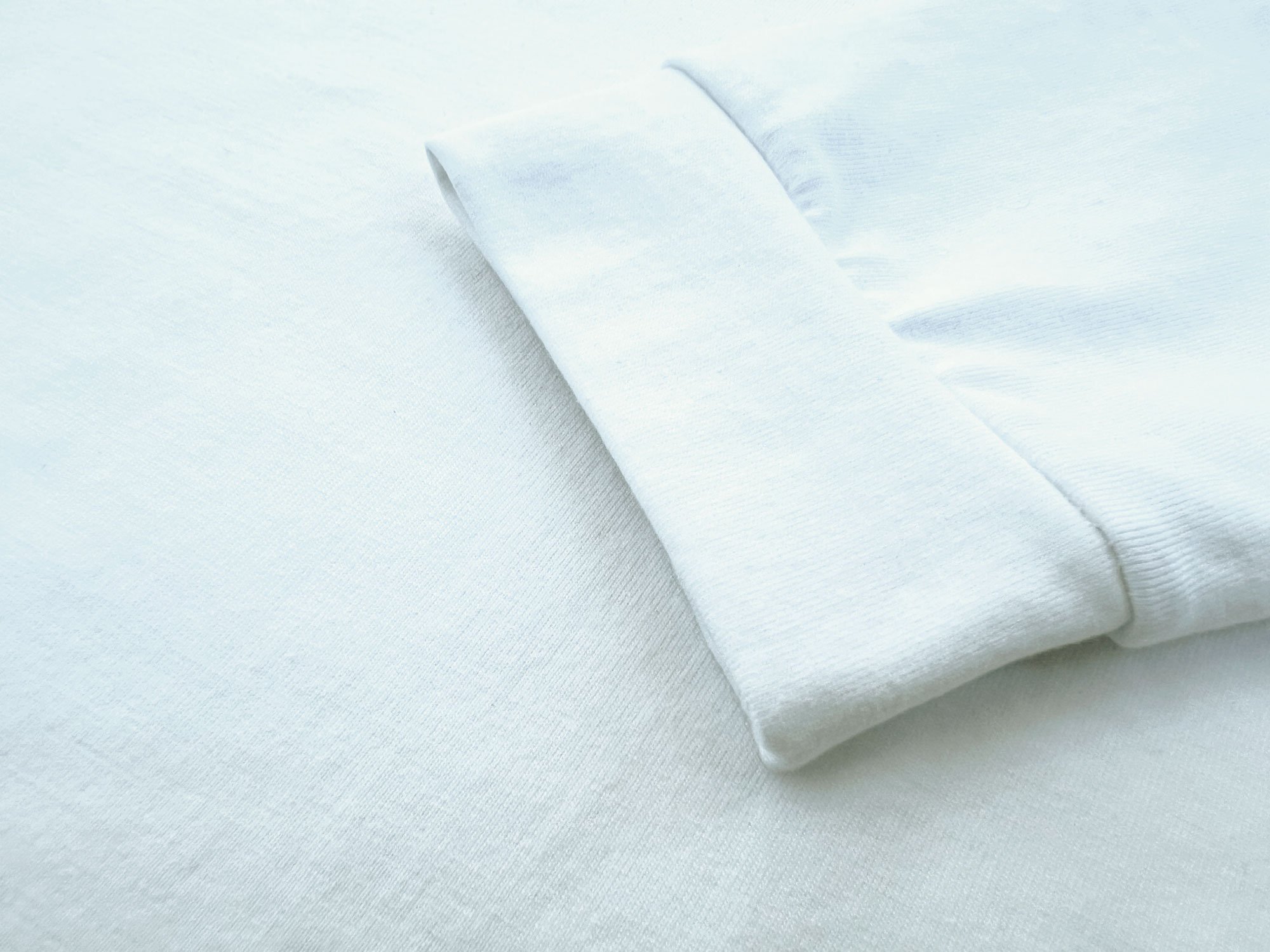 コットン フロントロゴロングスリーブTシャツ 写真4