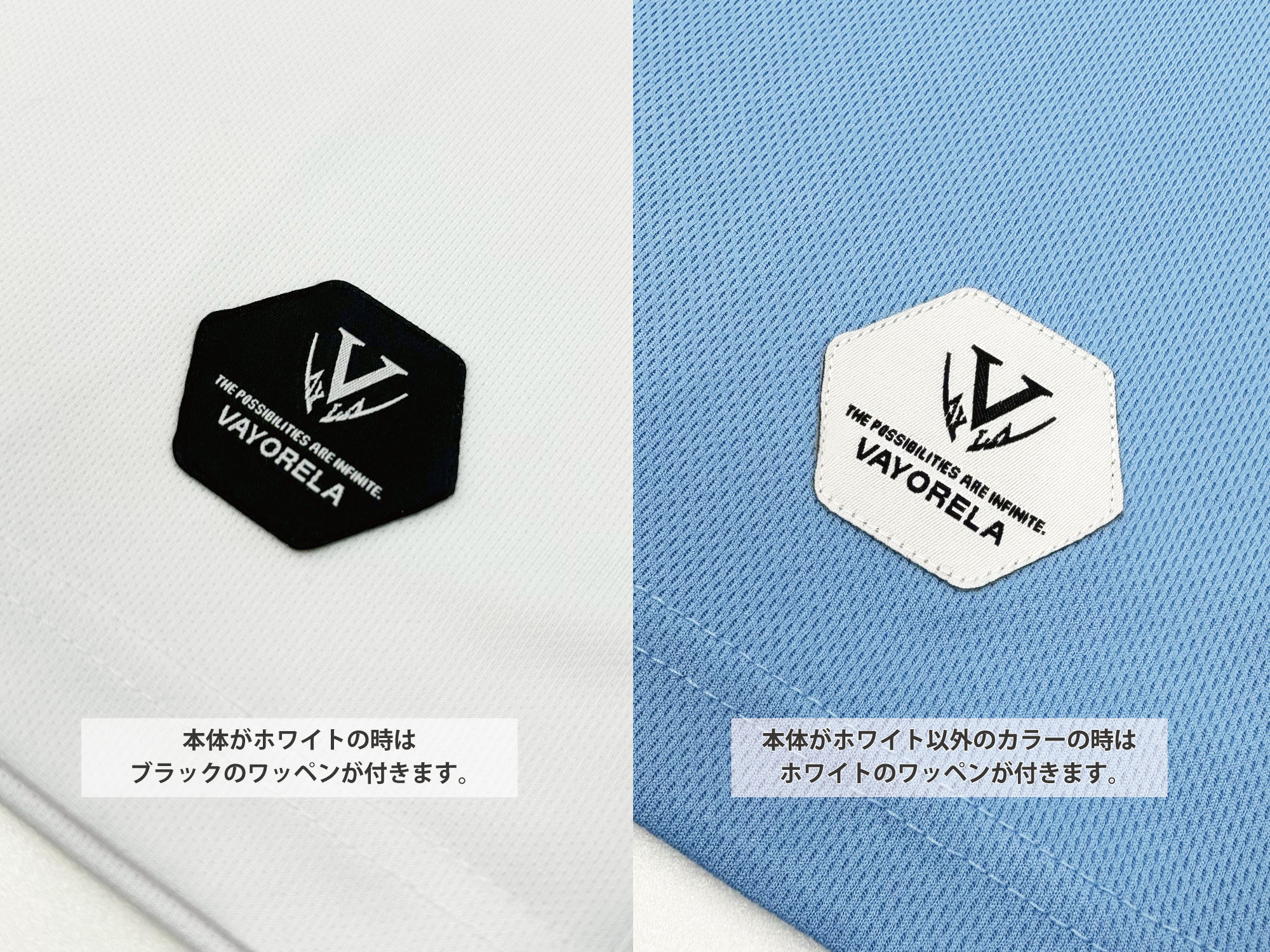 バイカラーモックネックロングスリーブTシャツ 写真5