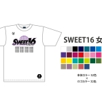 SWEET 16 Tシャツ女子 写真1