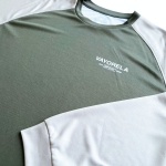 アングルライン ラグランロングTシャツ 写真5
