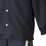 ジュニア用ウォームアップスジャケット・裾ボタンパンツセット 写真3
