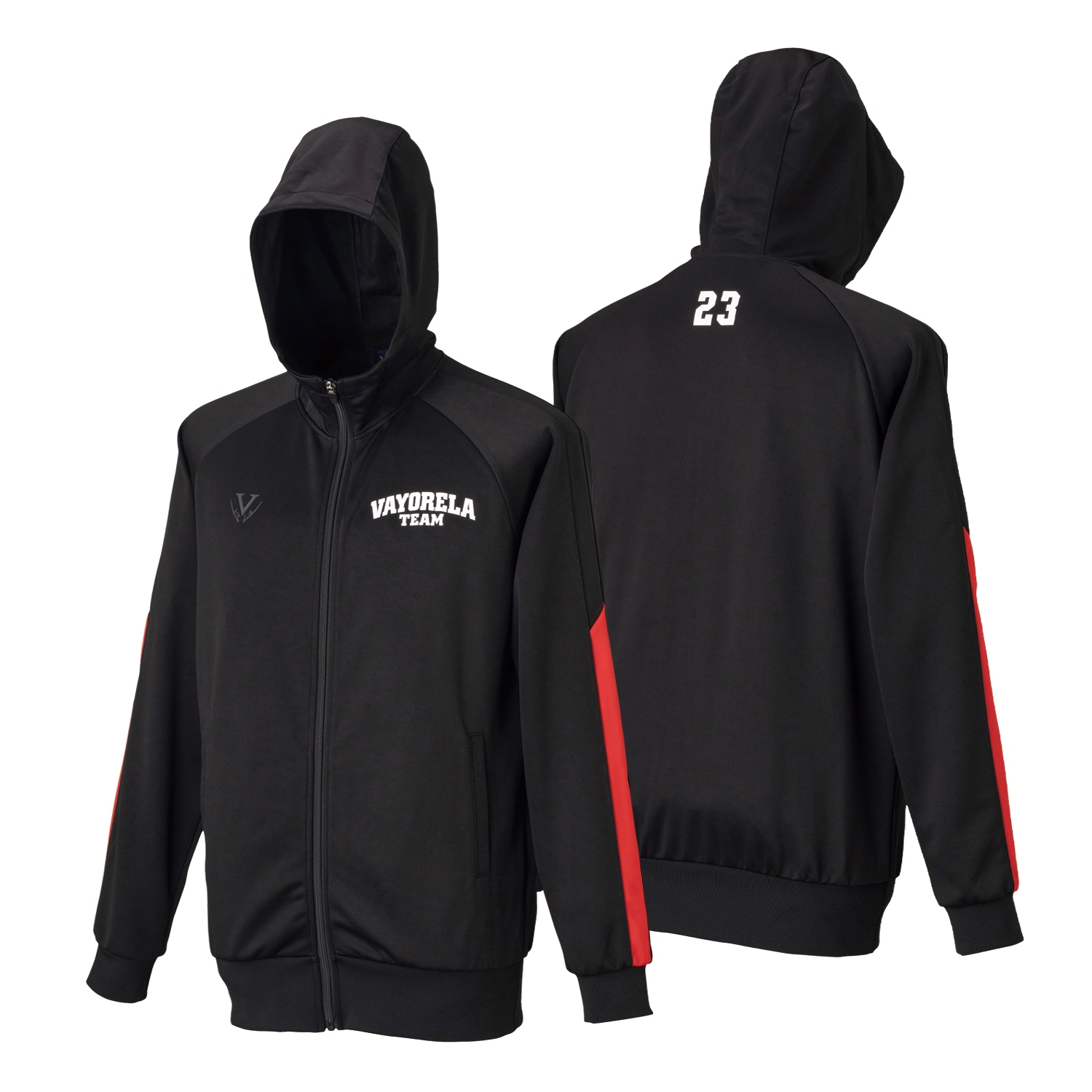 トレーニングジャージ フードジャケット