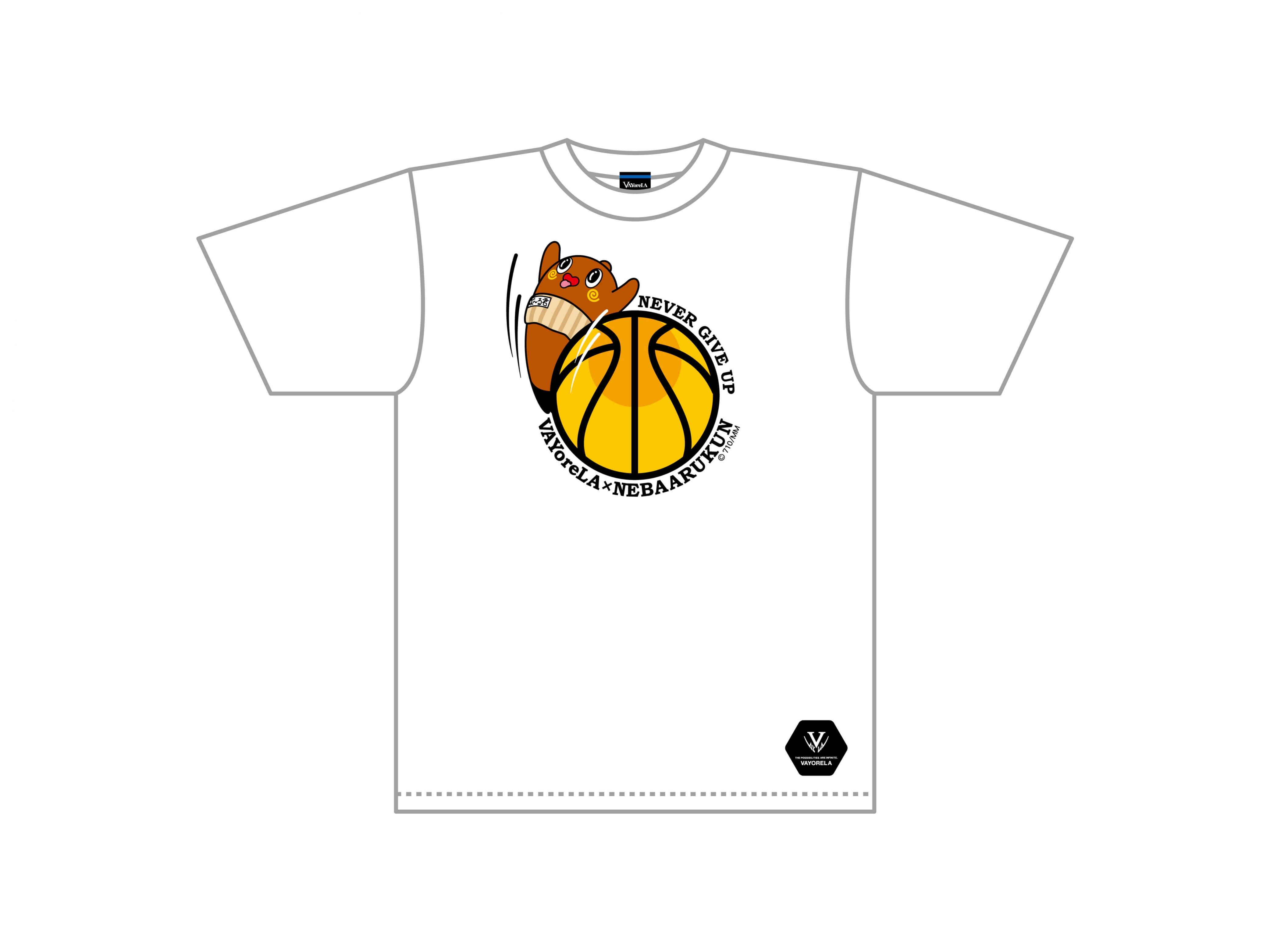 ねば～る君  バスケットボールＴシャツ 写真1