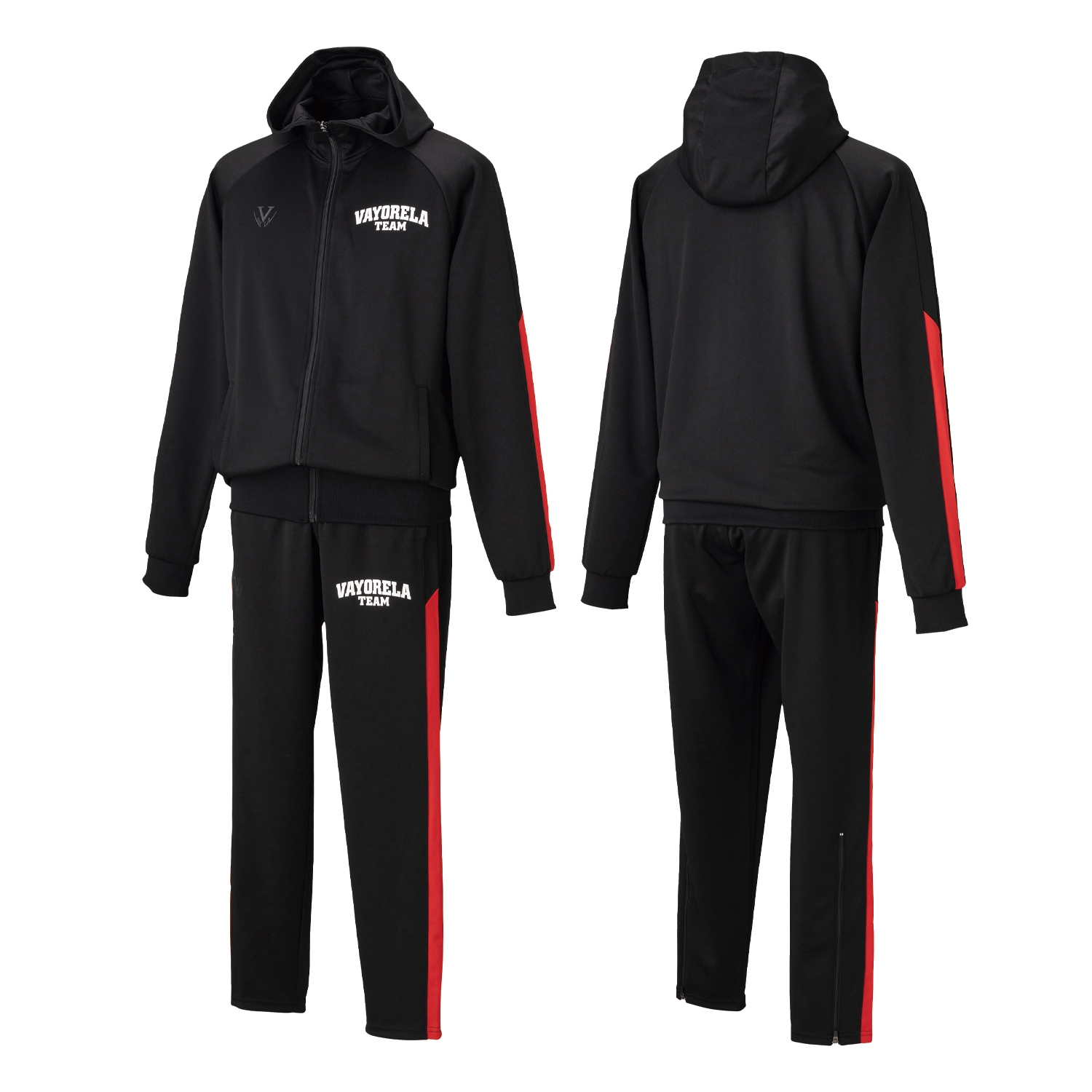 トレーニングジャージ フードジャケット・パンツセット