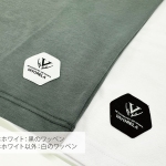 ポリコットン ラインロゴＴシャツ 写真4