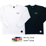 コットン ポイントロゴロングスリーブTシャツ 写真1