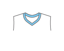 V襟