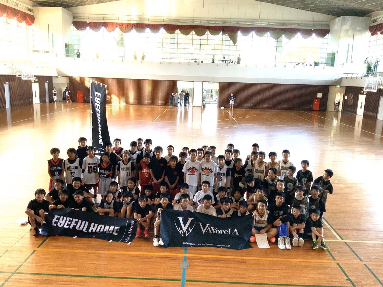 アイフルホームは未来のバスケット選手を応援しています イベント 鹿児島 熊本のハウスメーカー 注文住宅 家づくり Life Plus Home ライフプラスホーム